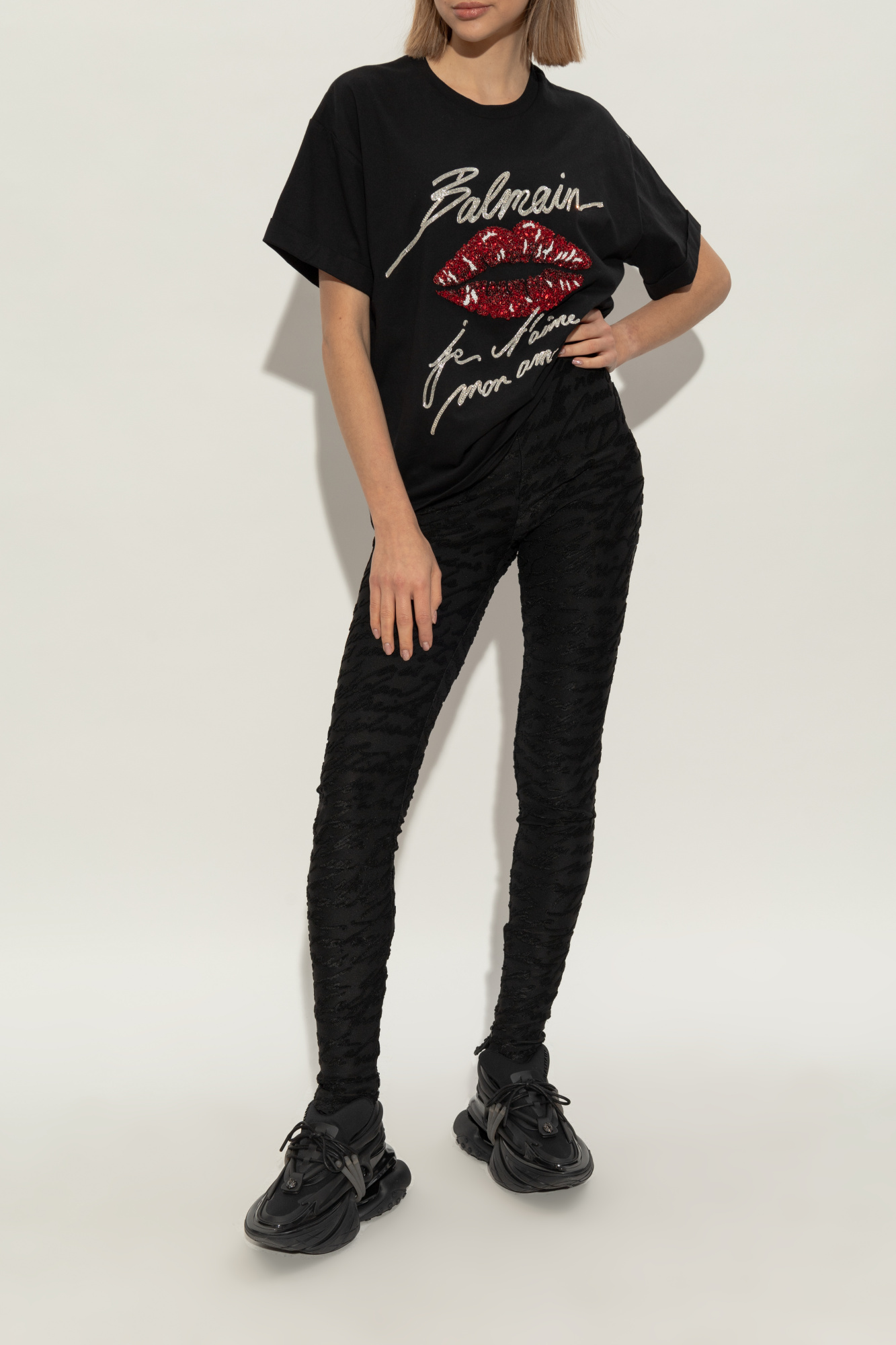 Black Sneakers Unicorn Balmain - Vitkac Italy